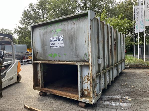 Grote foto perscontainer balenpers afvalpers meyer 1400x600 doe het zelf en verbouw afvalverwerking