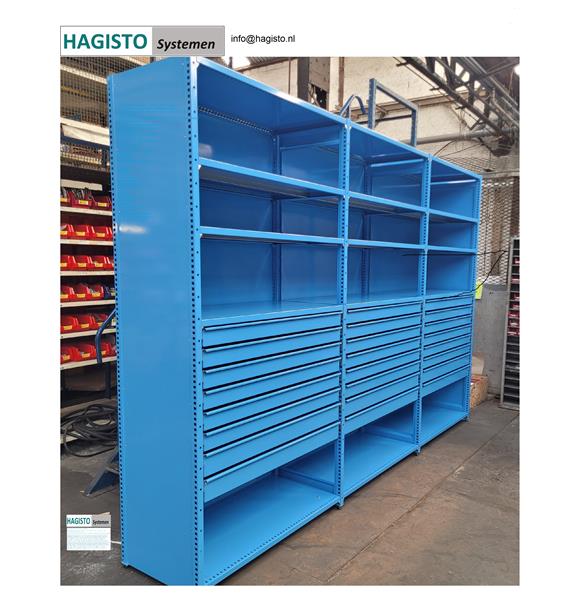 Grote foto magazijn ladekast en onderdelenkast hagisto doe het zelf en verbouw magazijnstellingen