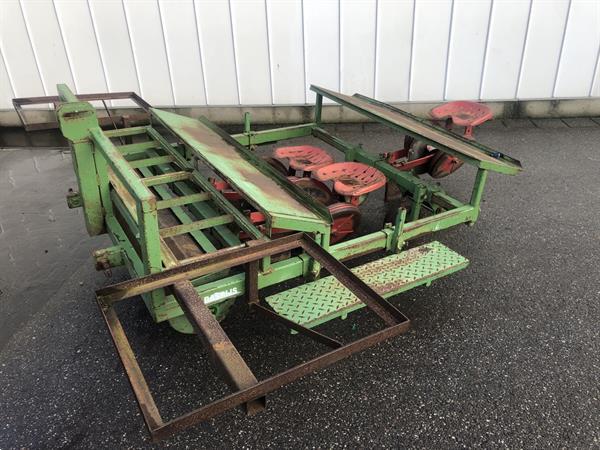 Grote foto basrijs accord 3 rijige schijvenplanter agrarisch zaaimachines