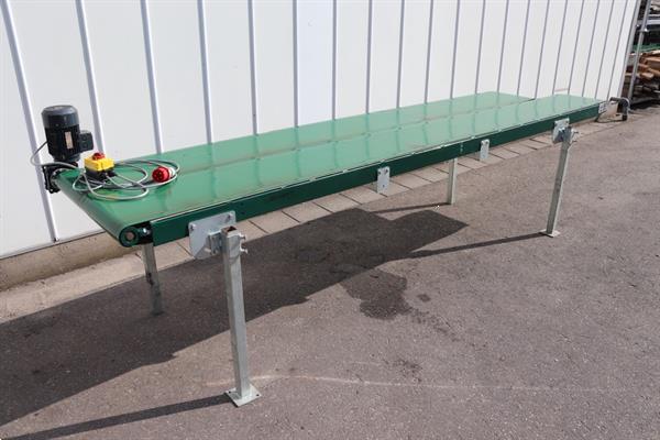 Grote foto bogearts transportband hoekband 80 cm breed agrarisch transportbanden