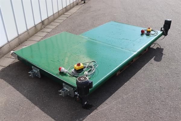Grote foto bogearts stappenband 2 baans agrarisch transportbanden