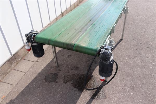 Grote foto bogearts stappenband 3 baans agrarisch transportbanden