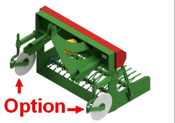 Grote foto basrijs 135 cm double schudlichter nieuw agrarisch oogstmachines