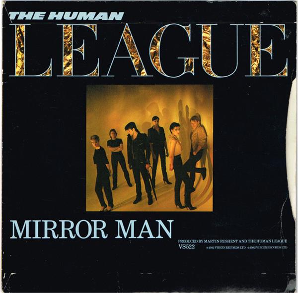 Grote foto the human league mirror man muziek en instrumenten platen elpees singles