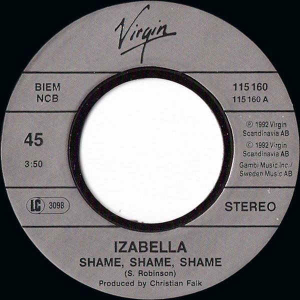 Grote foto izabella shame shame shame muziek en instrumenten platen elpees singles