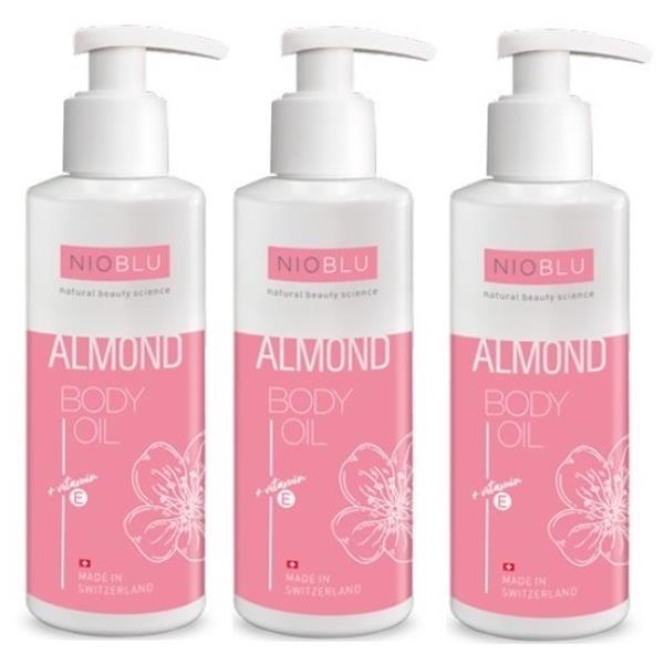 Grote foto 3x nioblu almond oil amandelolie beauty en gezondheid lichaamsverzorging