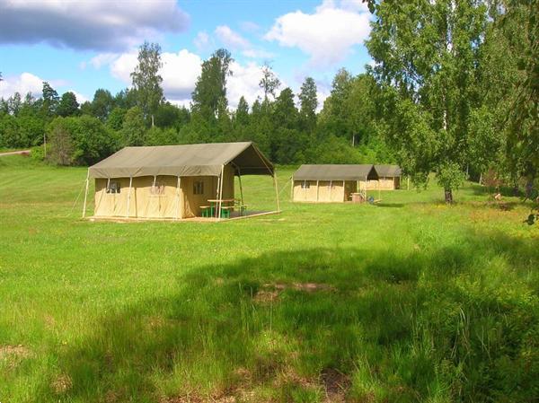 Grote foto safaritent huren in v rmland zweden vakantie zweden