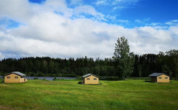 Grote foto safaritent huren in v rmland zweden vakantie zweden