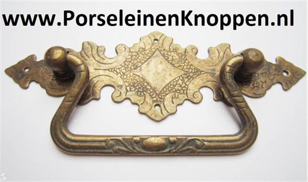 Grote foto antiek kastbeslag oude kastgreep kastknop deurknop antiek en kunst stoelen en banken