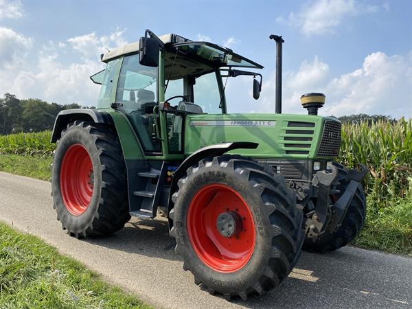 Grote foto fendt 511 c tractor agrarisch tractoren