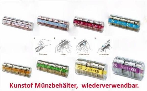 Grote foto munthulzen voor euro kleingeld. diensten en vakmensen boekhouders en administrateurs