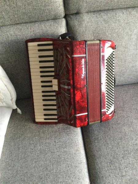 Grote foto accordion 120 bassen muziek en instrumenten accordeons