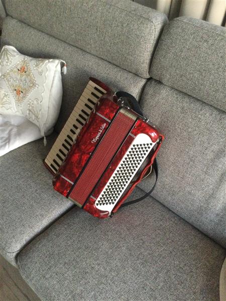 Grote foto accordion 120 bassen muziek en instrumenten accordeons