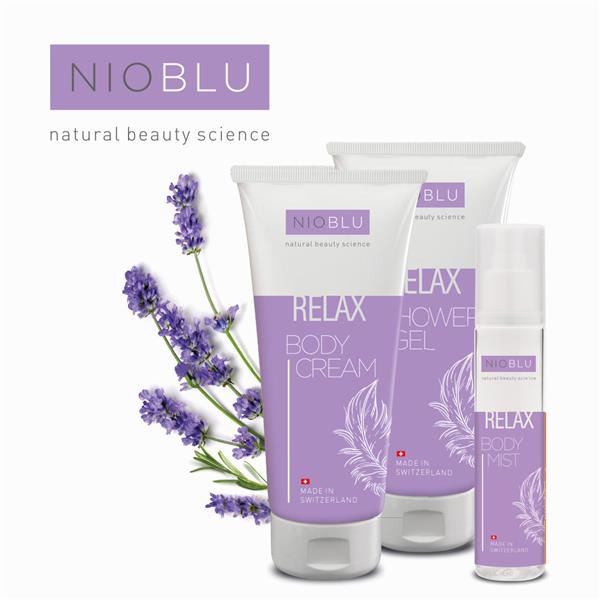 Grote foto nioblu relax shower gel beauty en gezondheid lichaamsverzorging