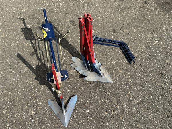 Grote foto honda f560 2 wielige trekker met hak schoffelbalk agrarisch onkruidbestrijding