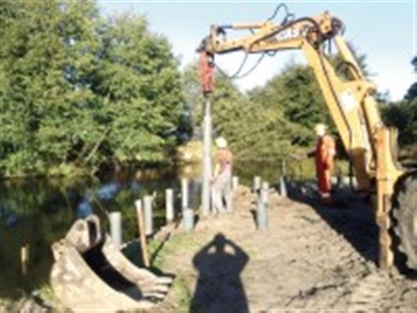 Grote foto keerwanden grondkeringen met hoekstukken vol kunststof tuin en terras tuinmeubelen