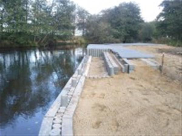 Grote foto keerwanden grondkeringen met hoekstukken vol kunststof tuin en terras tuinmeubelen