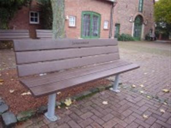 Grote foto geheel kunststof hekken toog of recht tuin en terras tuinmeubelen