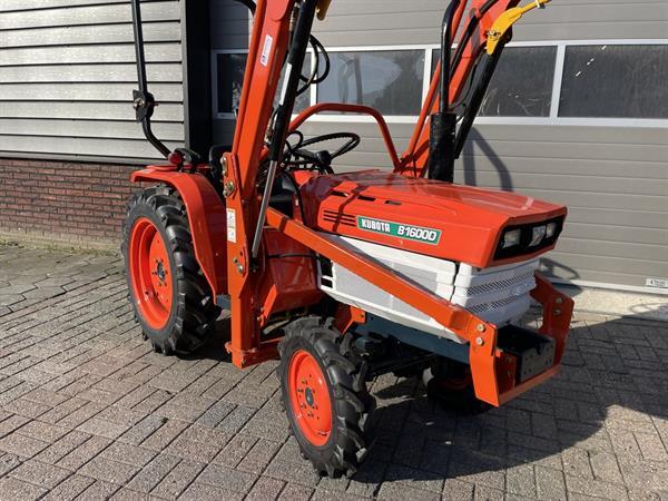 Grote foto kubota b1600 4wd 20 pk minitractor frontlader nieuwstaat agrarisch tractoren