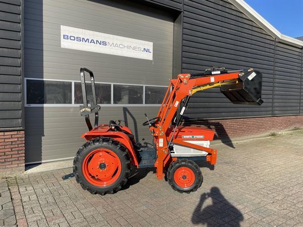 Grote foto kubota b1600 4wd 20 pk minitractor frontlader nieuwstaat agrarisch tractoren