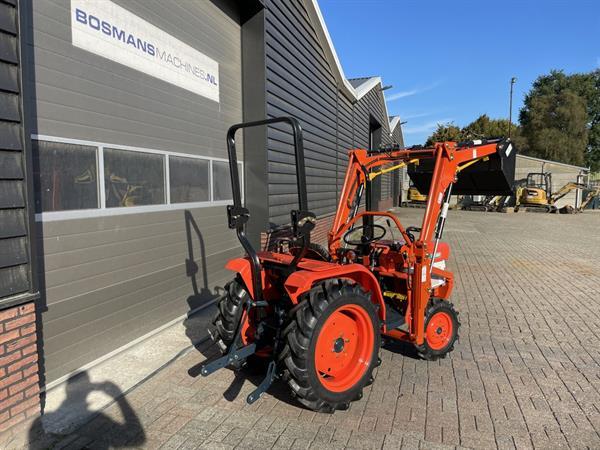 Grote foto kubota b1600 4wd 20 pk minitractor frontlader nieuwstaat agrarisch tractoren