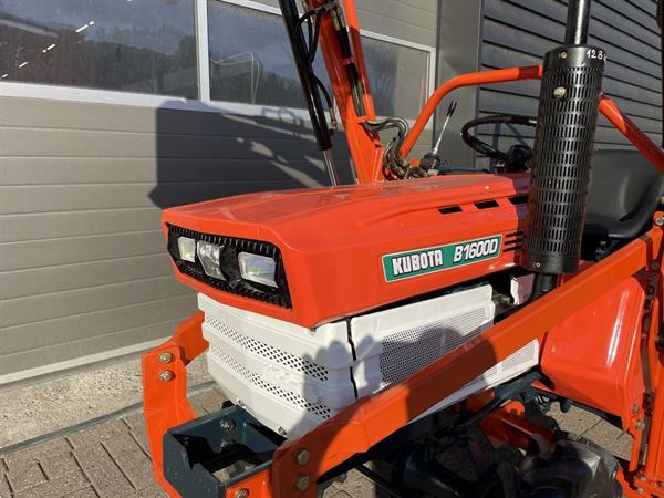 Grote foto kubota b1600 4wd 20 pk minitractor frontlader nieuwstaat agrarisch tractoren