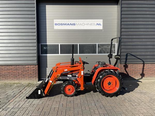 Grote foto kubota b1600 4wd 20 pk minitractor frontlader nieuwstaat agrarisch tractoren