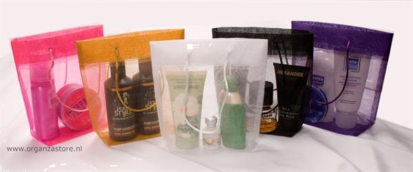 Grote foto organza verpakkingen voor uw producten zakelijke goederen gezondheid