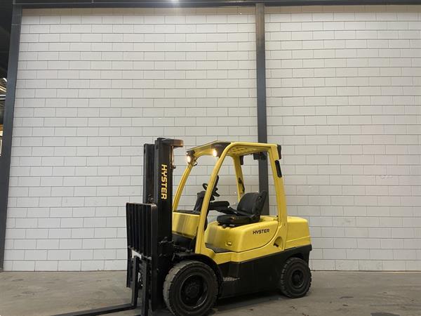 Grote foto 2008 hyster h3.0ft diesel heftruck 3000kg 450cm triplex mast side shift agrarisch heftrucks