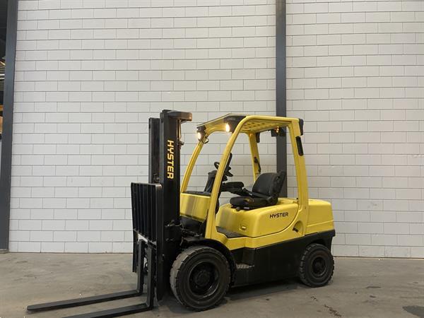 Grote foto 2008 hyster h3.0ft diesel heftruck 3000kg 450cm triplex mast side shift agrarisch heftrucks