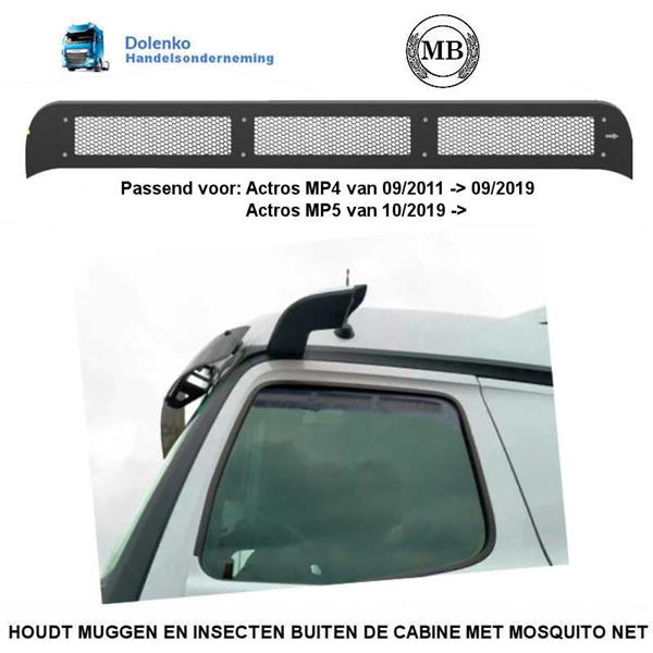 Grote foto mosquito net muggen en insecten buiten de cabine auto diversen overige accessoires