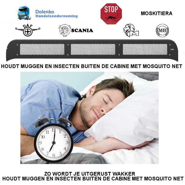 Grote foto mosquito net muggen en insecten buiten de cabine auto diversen overige accessoires