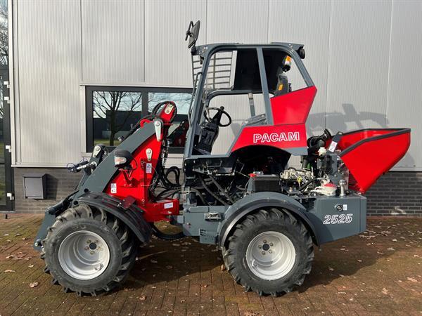 Grote foto pacam mini shovel 2525lf 2100 kg 25 pk top kwaliteit weidemann giant schaffer agrarisch shovels