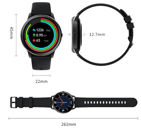 Grote foto xiaomi imilab kw66 smartwatch kleding dames horloges