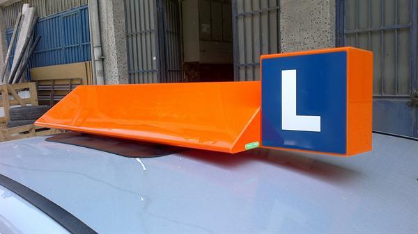 Grote foto dakbord lesbord daknaambord voor uw rijschool auto onderdelen accessoire delen