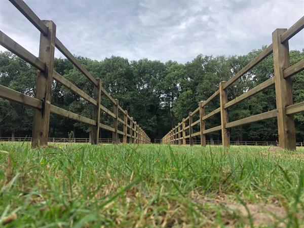 Grote foto doorsteek omheining vierkant dieren en toebehoren overige toebehoren