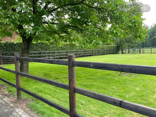 Grote foto doorsteek omheining rond dieren en toebehoren paarden accessoires