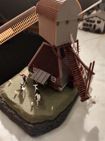 Grote foto ho spoor molen hobby en vrije tijd modelbouw overige