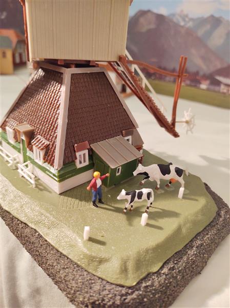 Grote foto ho spoor molen hobby en vrije tijd modelbouw overige