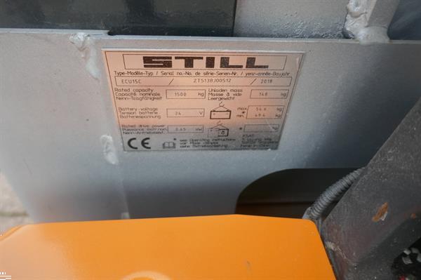 Grote foto vs 21283 elektrische palletwagen still ecu15 bj2018 als nieuw doe het zelf en verbouw hefwerktuigen