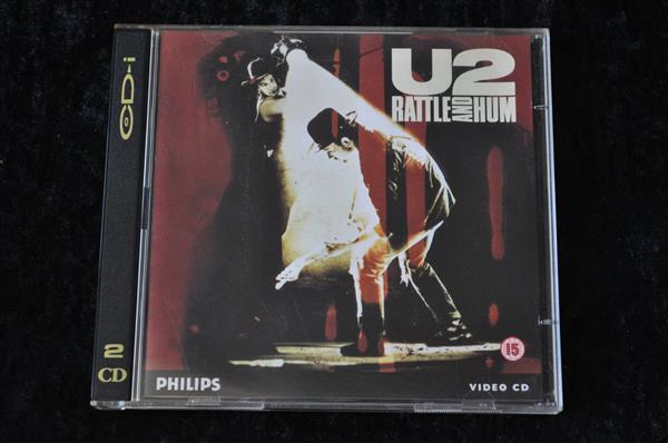 Grote foto u2 rattle and hum philips video cd cdi spelcomputers games overige games