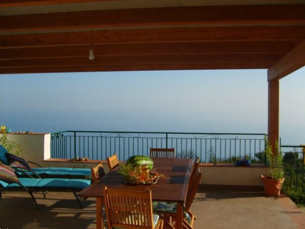 Grote foto sicili cefalu vakantiewoning uitzicht op zee vakantie italie