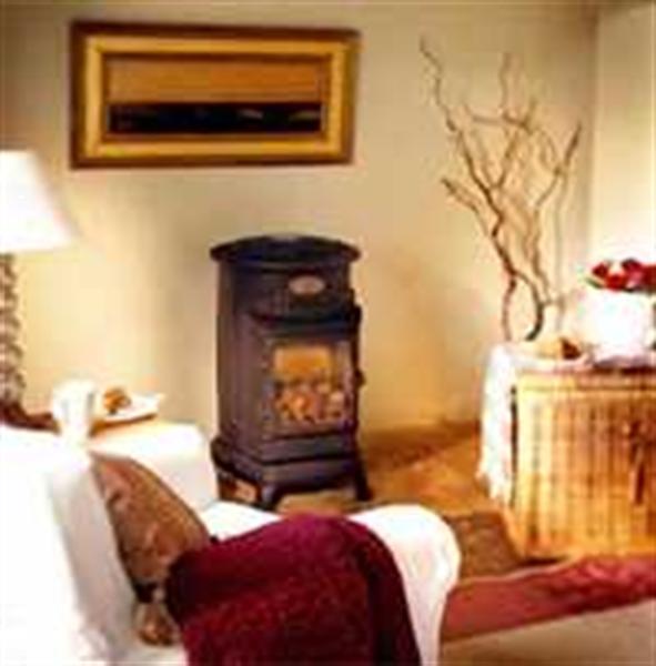 Grote foto provence mobiele potkachel op 10 kg propaangasfles huis en inrichting kachels en openhaarden