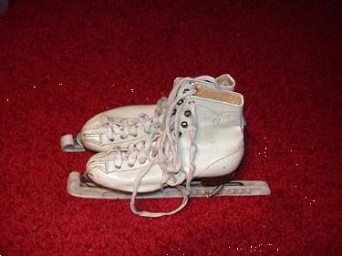 Grote foto te koop witte schaatsen sport en fitness schaatsen