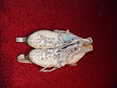 Grote foto te koop witte schaatsen sport en fitness schaatsen