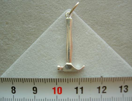 Grote foto zilveren hangers bedeltjes en anderen sieraden sieraden tassen en uiterlijk bedels en hangers