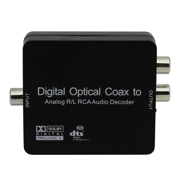 Grote foto digital audio converter dac toslink coax naar rca dolby digital ondersteuning audio tv en foto algemeen