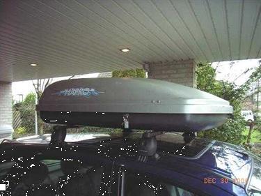 Grote foto te huur hapro dakkoffer bagagebox 400 l auto onderdelen dakdragers en skiboxen