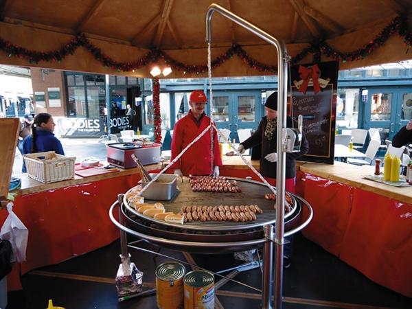 Grote foto stoveman zwenkgrill barbecue zg 800 tuin en terras buitenkeukens