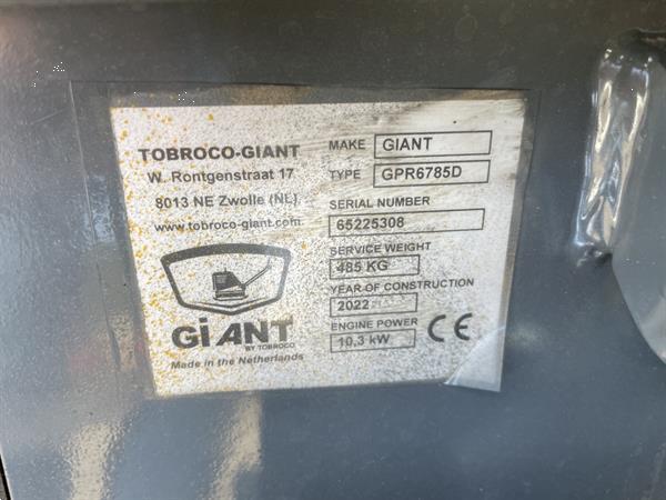 Grote foto giant gpr6785d trilplaat demo diesel doe het zelf en verbouw overige doe het zelf en verbouw